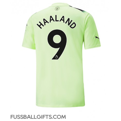 Manchester City Erling Haaland #9 Fußballbekleidung 3rd trikot 2022-23 Kurzarm